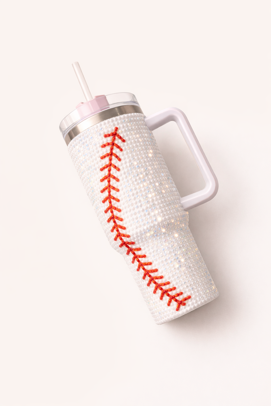 ✨ Vaso estilo Stanley con diseño de béisbol ⚾️