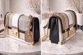 Bolsa ALDO Crossbody Elegante Multitextura con Cadena Dorada