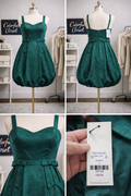 Vestido Francesca’s Verde Elegante con Falda Voluminosa